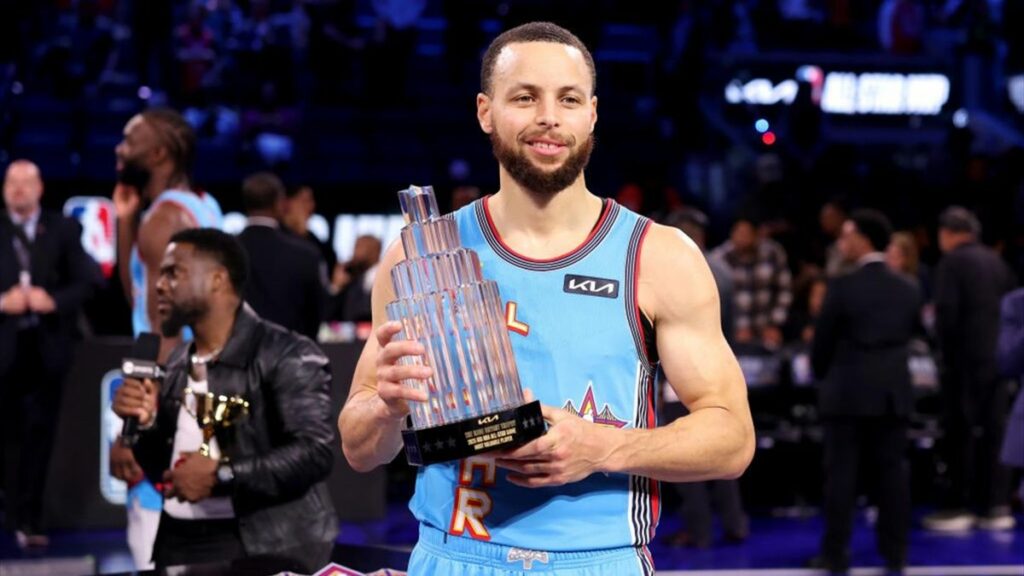 Curry  premier MVP du nouveau All Star Game 