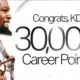 Kevin Durant 30000 pts