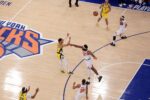 Tyrese Haliburton glace le Garden lors du match 1