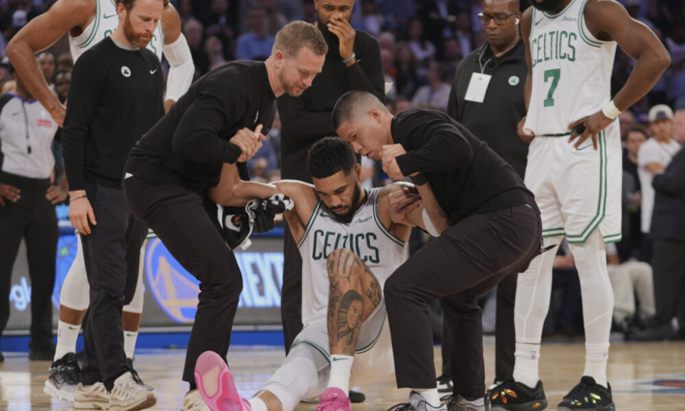 Rupture du tendon d'Achille pour Tatum