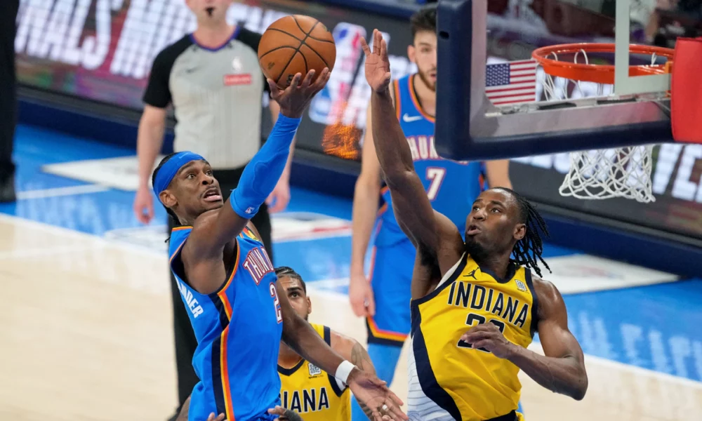 SGA plante 34 points pour remettre OKC à 1 partout